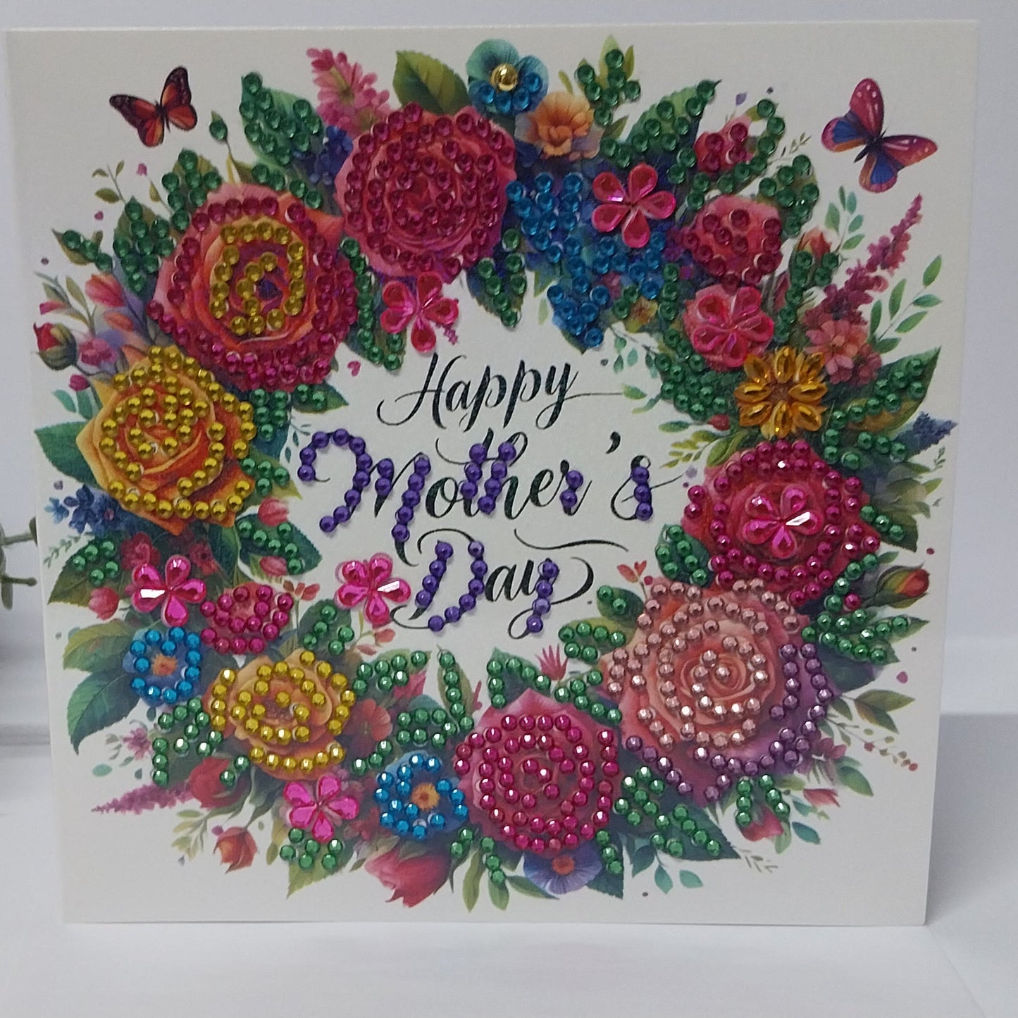 Colourful Roses Reef Mother's Day Card
