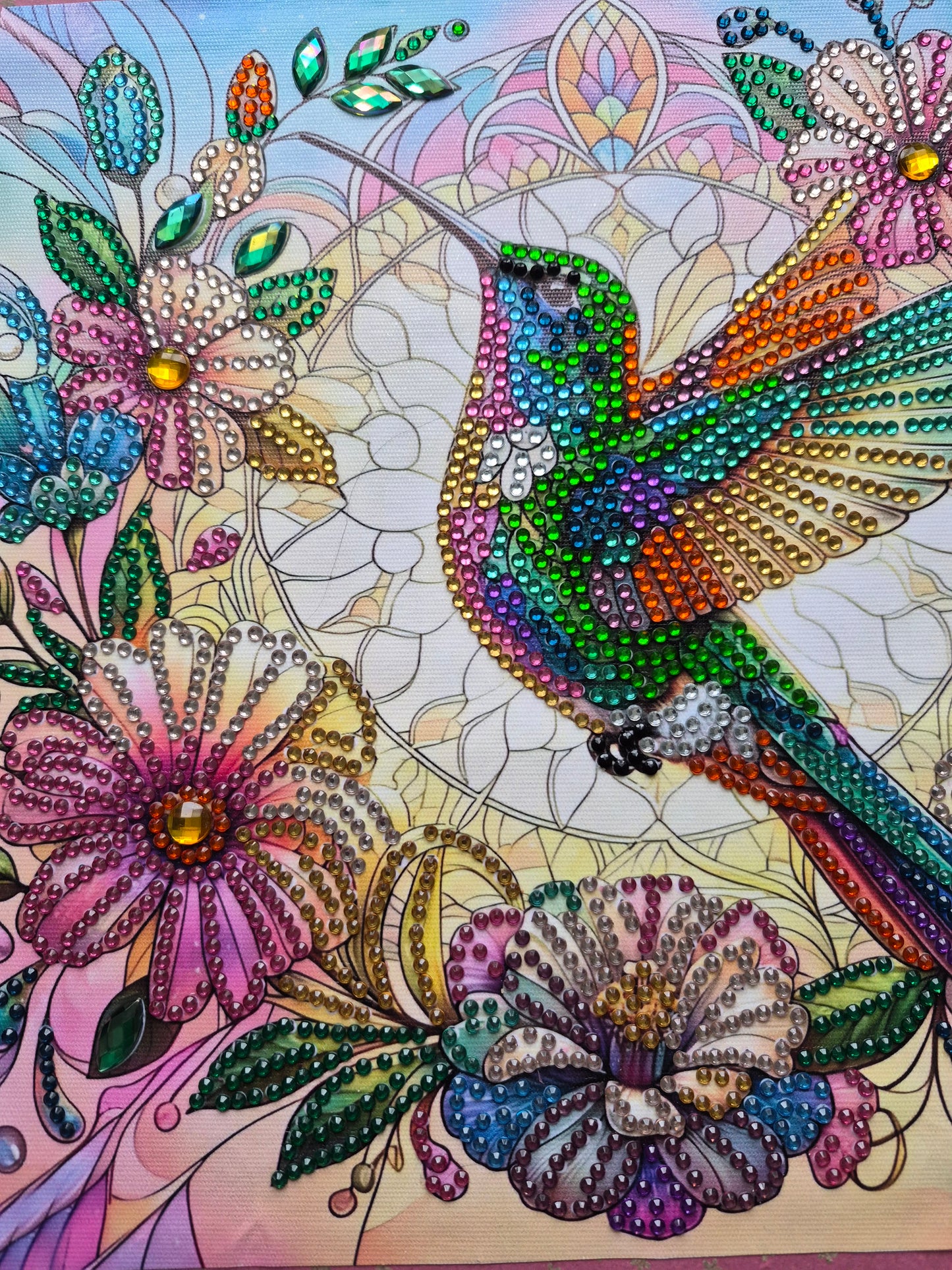 Hummingbird Diamond Art Canvas