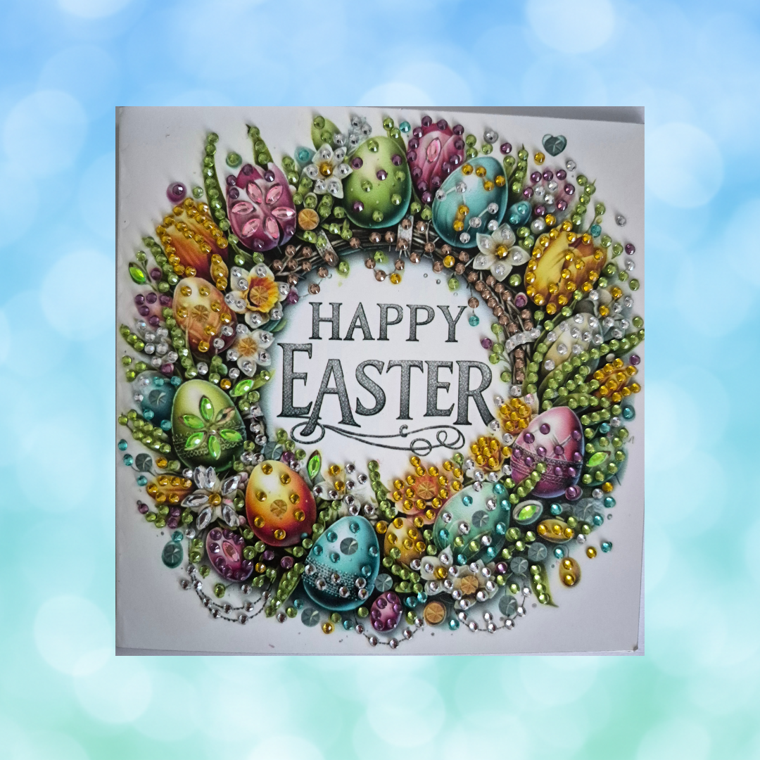 Easter Egg Reef Diamond Art Card