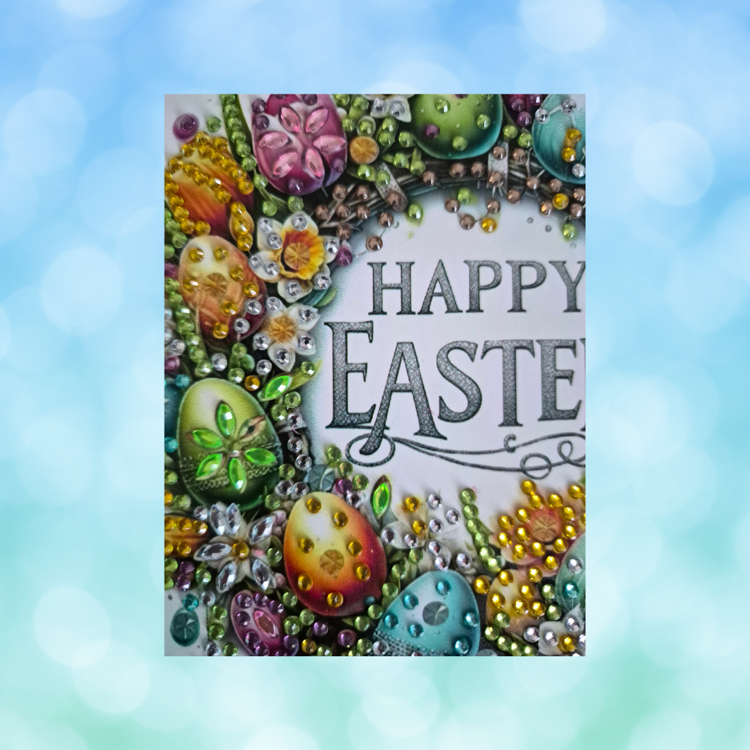 Easter Egg Reef Diamond Art Card