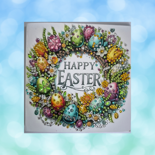 Easter Egg Reef Diamond Art Card